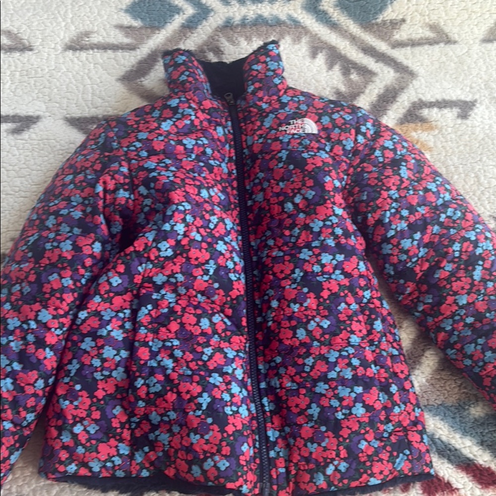 North Face Reversible Winter Puffer Jacket